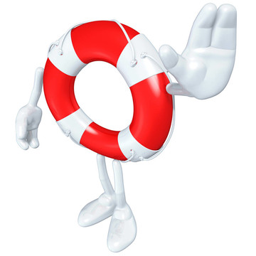 Lifebuoy Mascot圖