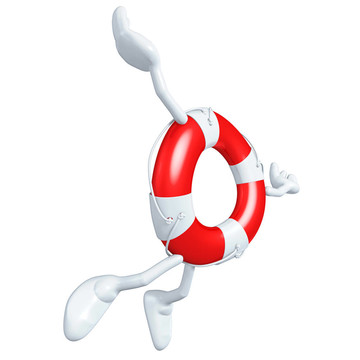 Lifebuoy Mascot圖