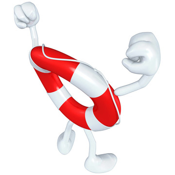 Lifebuoy Mascot圖