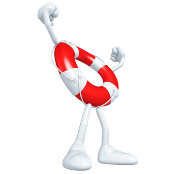Lifebuoy Mascot圖