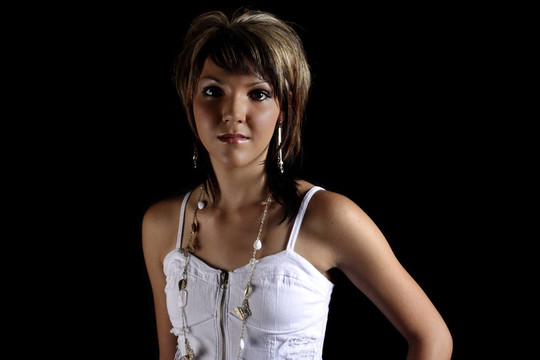 年輕漂亮的女人