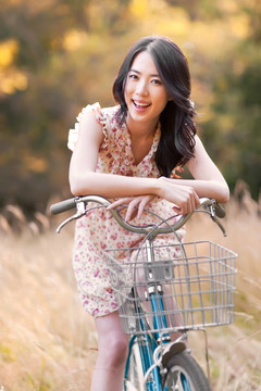 美麗的亞洲女子