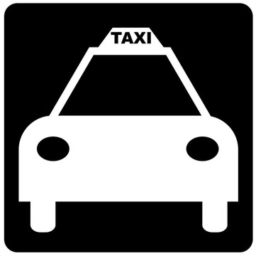 前面的一輛出租車