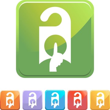 不要打擾Door Hanger