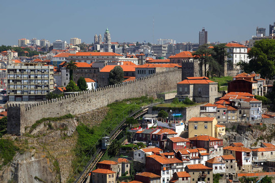 Ribeira -波尔图老城区观；葡萄牙