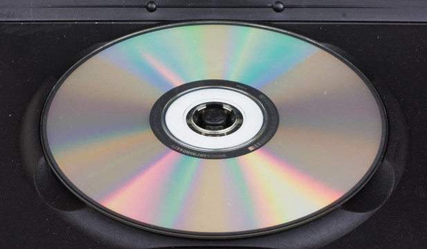在光盤盒中的磁盤