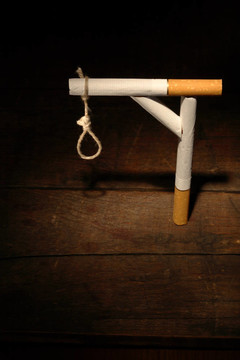 絞刑架為吸煙者