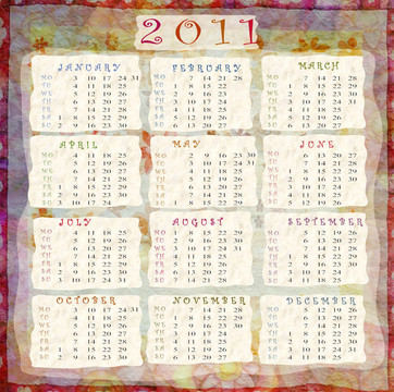 日歷2011