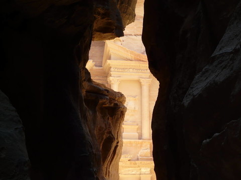 從SIQ的tresury；Petra；約旦