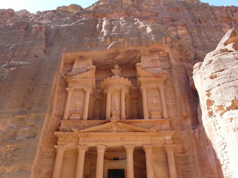 從SIQ的tresury；Petra；約旦