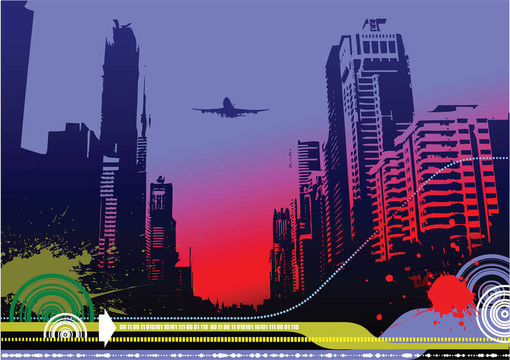 城市高技術(shù)背景