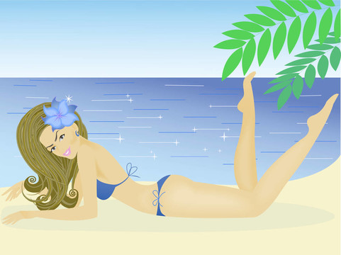 海灘上的女孩（3）.jpg