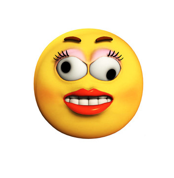 瘋狂的卡通人臉