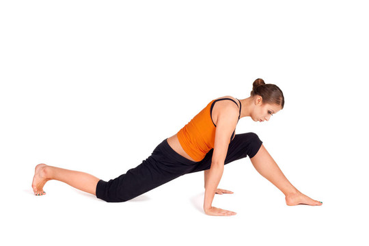 適合有魅力的女人練習(xí)Yoga Pose