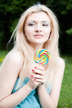 漂亮女人與Candy