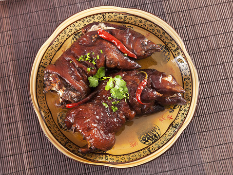 虎皮豬手 菜牌