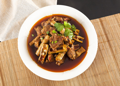 燒牛肉 局部
