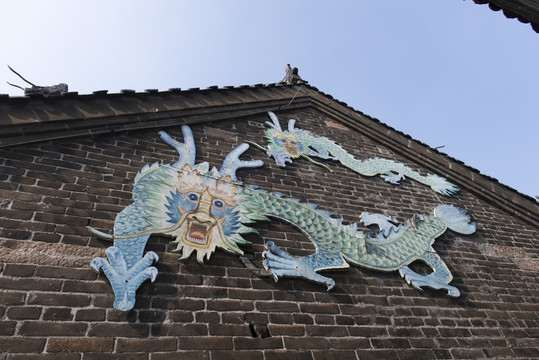 墻壁上的龍