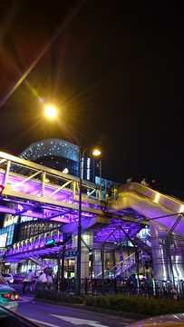 立交橋夜景