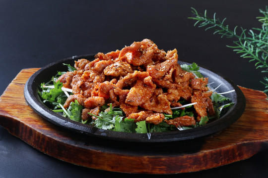鐵板羊肉