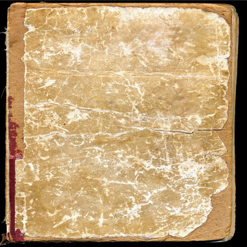 封面黑色背景的舊書