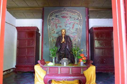 神像雕塑攝影圖片