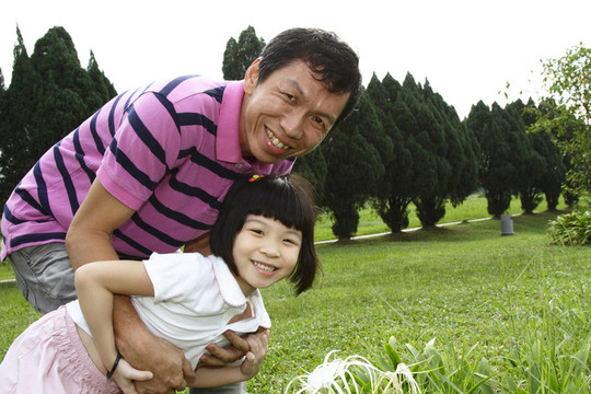 父親和女兒
