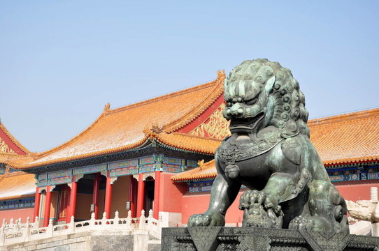 銅獅子