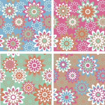 花pattern_spring