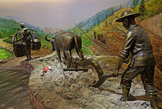 客家人農(nóng)耕場景