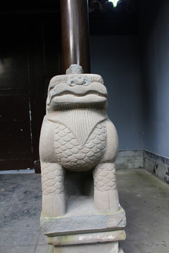獅子 石獅子 石獅 武侯祠