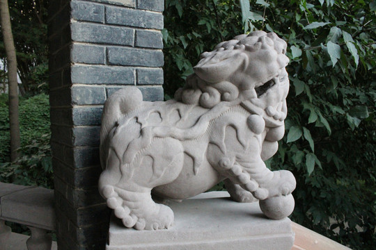 獅子 石獅子 石獅 石像 小獅
