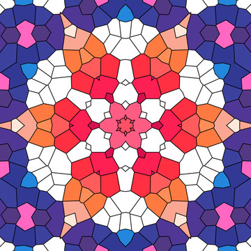 染色玻璃圖案