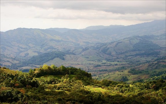 哥斯達(dá)黎加山脈。