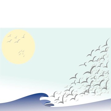 海鷗和大海