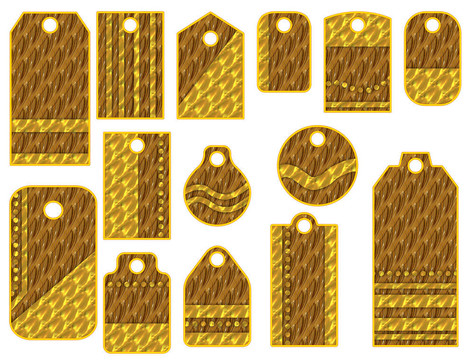 黃金標(biāo)簽或標(biāo)簽