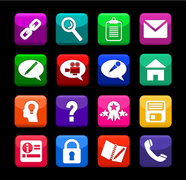 網(wǎng)絡(luò)Icon Buttons