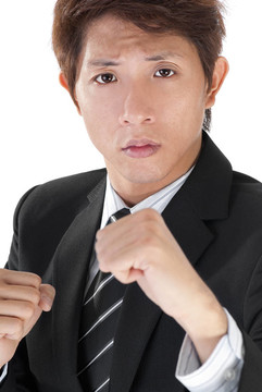 年輕的經(jīng)理的戰(zhàn)斗