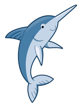 可愛的劍魚