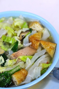 素食湯面條