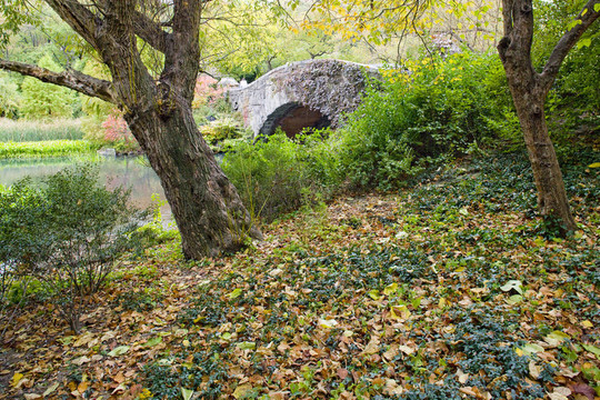 池塘；中央公園；紐約；美國(guó)