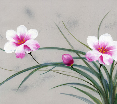 花卉油畫