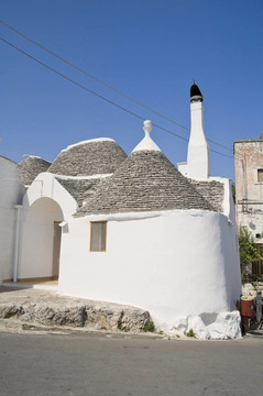 Trullo。阿爾貝羅貝洛。Apulia。