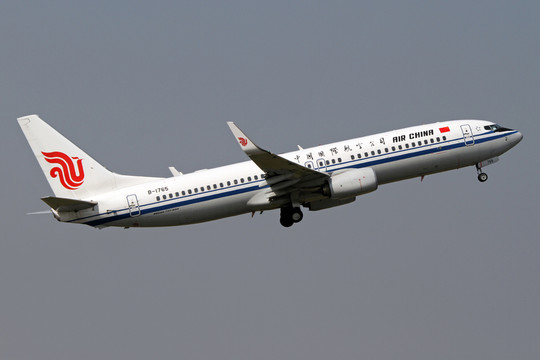 中國(guó)國(guó)際航空公司 飛機(jī)起飛