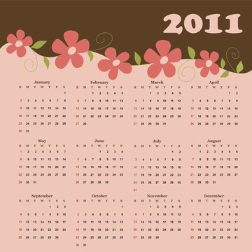 2011日歷
