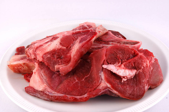 新鮮的肉