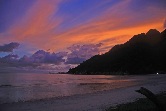 Langkawi的日落