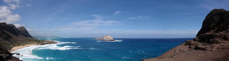 瑪卡普吾海灘全景