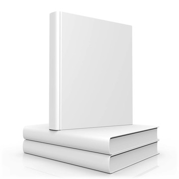 空白三維書(shū)籍封面