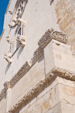 大教堂。Trani。Apulia。